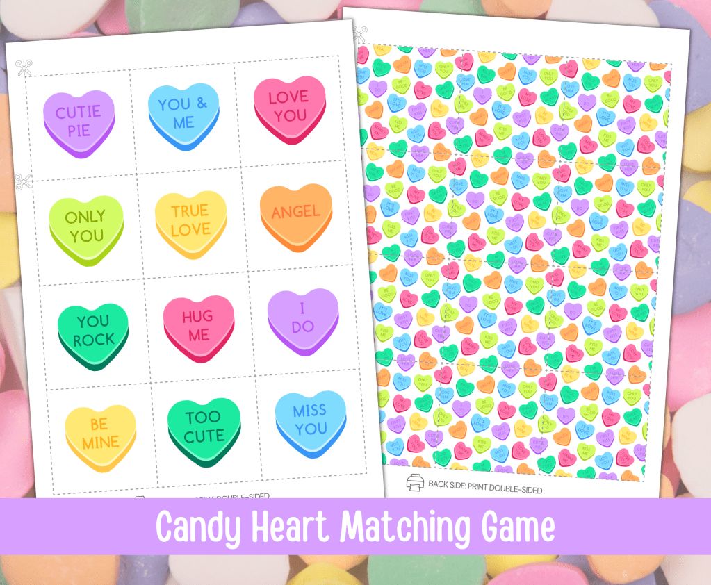 Candy Heart Matching&nbsp;Game
