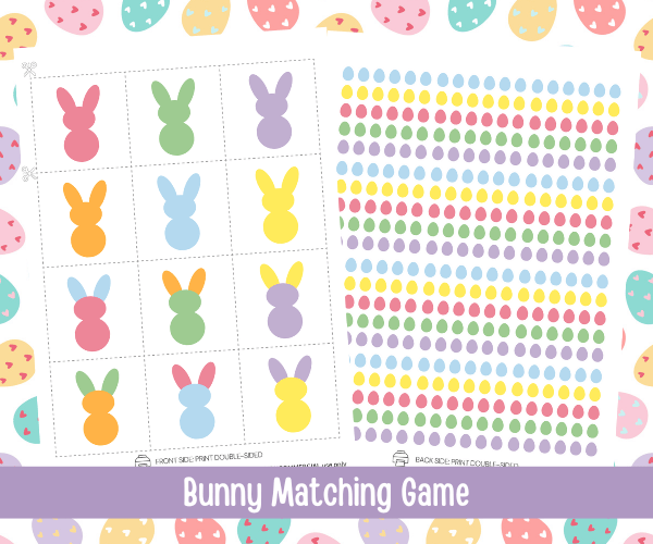 Bunny Matching Game