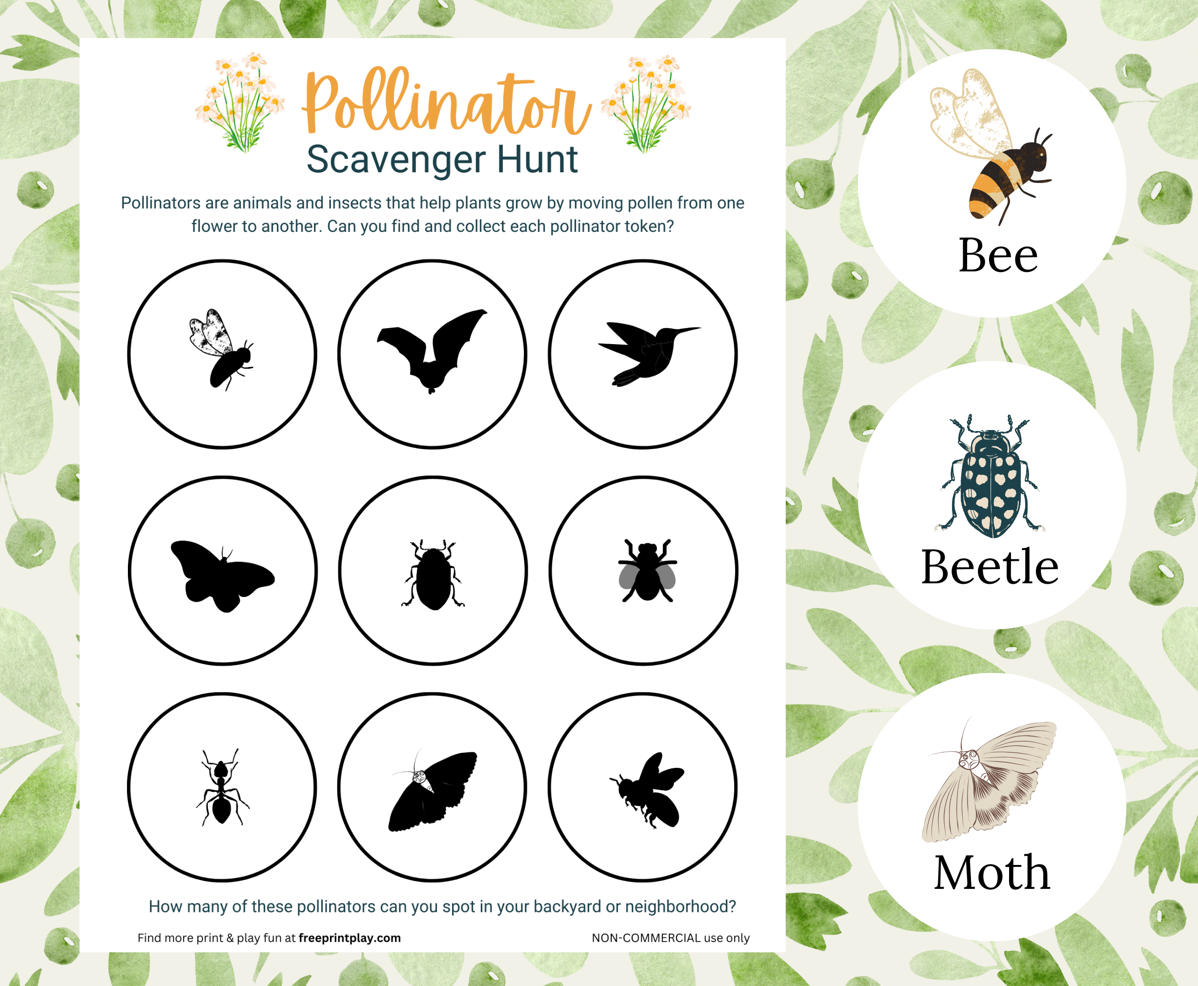 Printable Games – Free Print + Play
